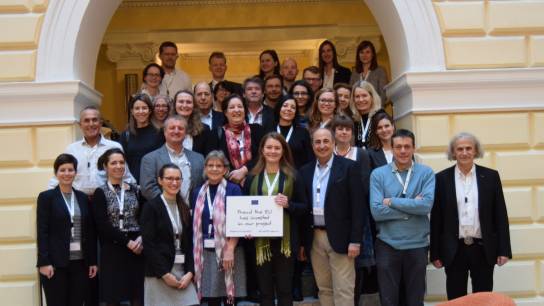 Consortium and Scientific Advisory Board members at the PECUNIA kick-off meeting in Vienna